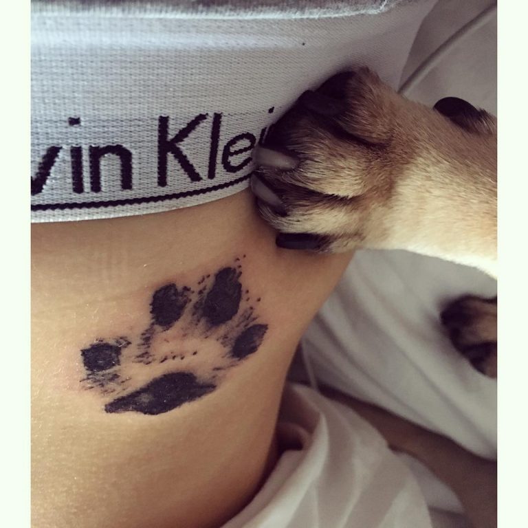 23 Dog Paw Print Tattoo Ideas That Will Inspire Your Next Ink